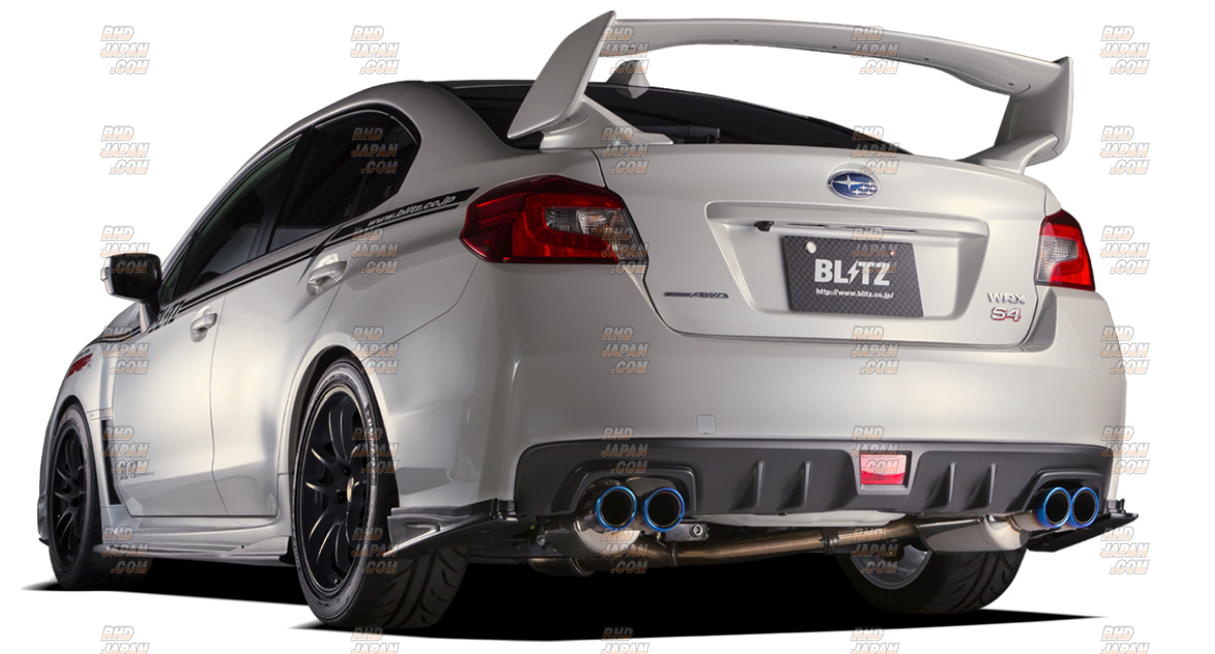 Blitz Aero Speed R-Concept Front Lip Spoiler - WRX STi VAB WRX S4